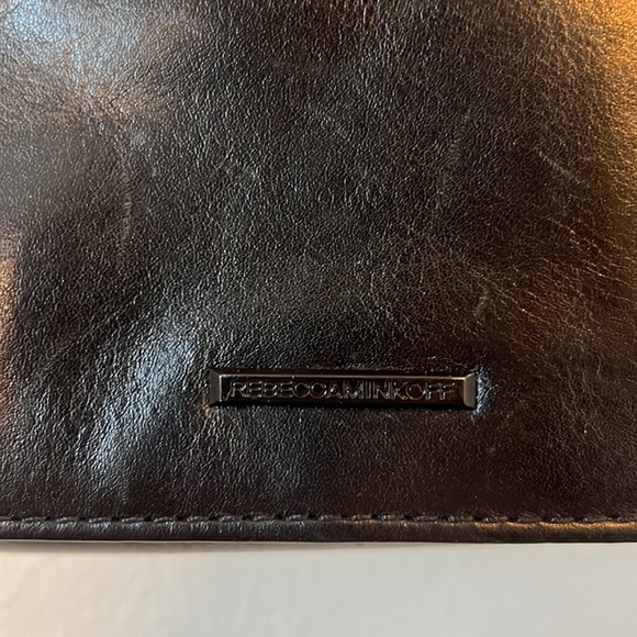 Rebecca Minkoff Black Quilted Leather Crossbody Purse - Picture 8 of 13